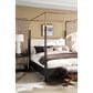 CENTURY Cadence King Canopy Bed in Mocha, , large