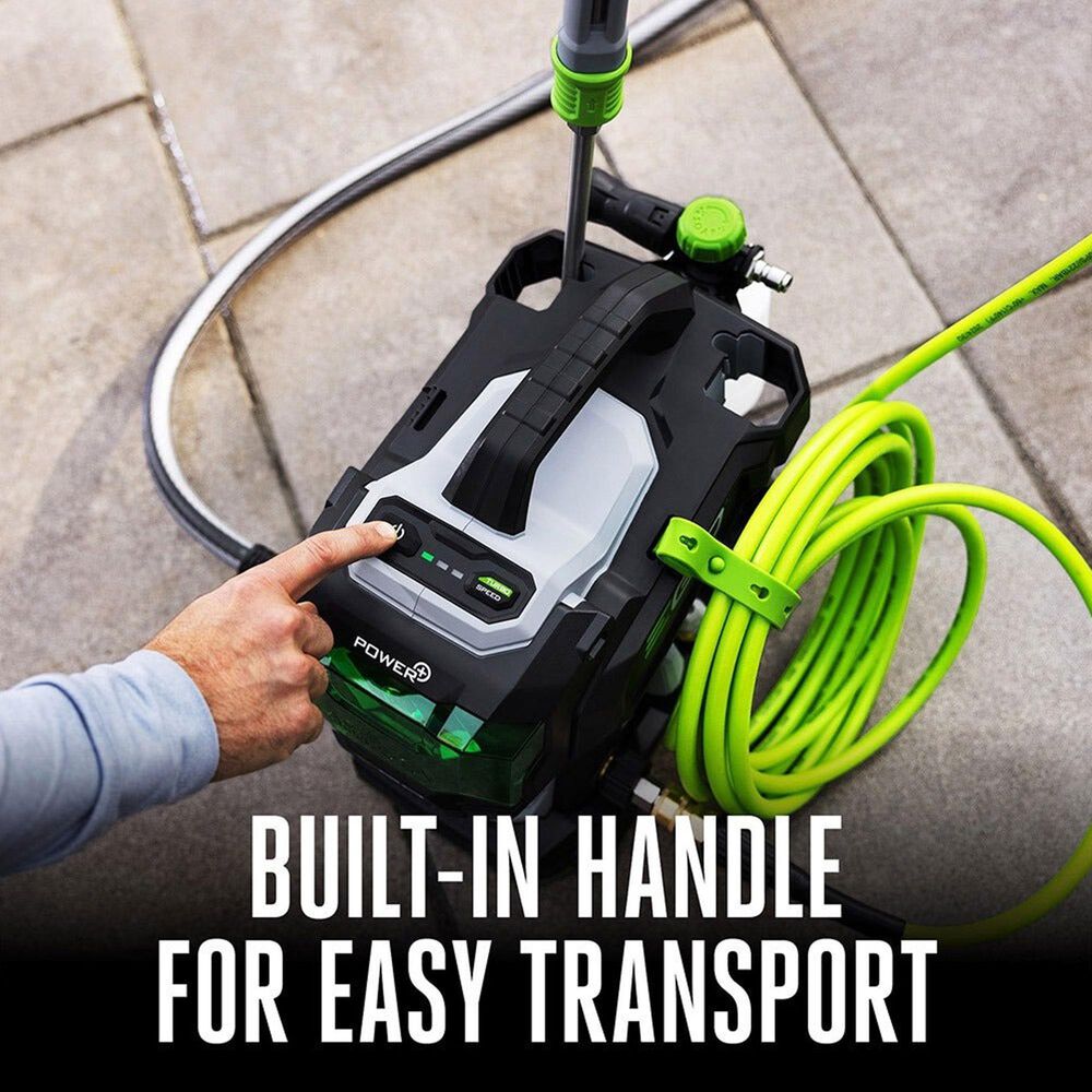 EGO Power+ 2100 PSI Compact Pressure Washer in Gray and Green, , large