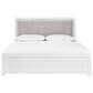 Ashley Maeling Queen Panel Bed with Dresser, Chest, and Two Nightstands in Matte White, , large