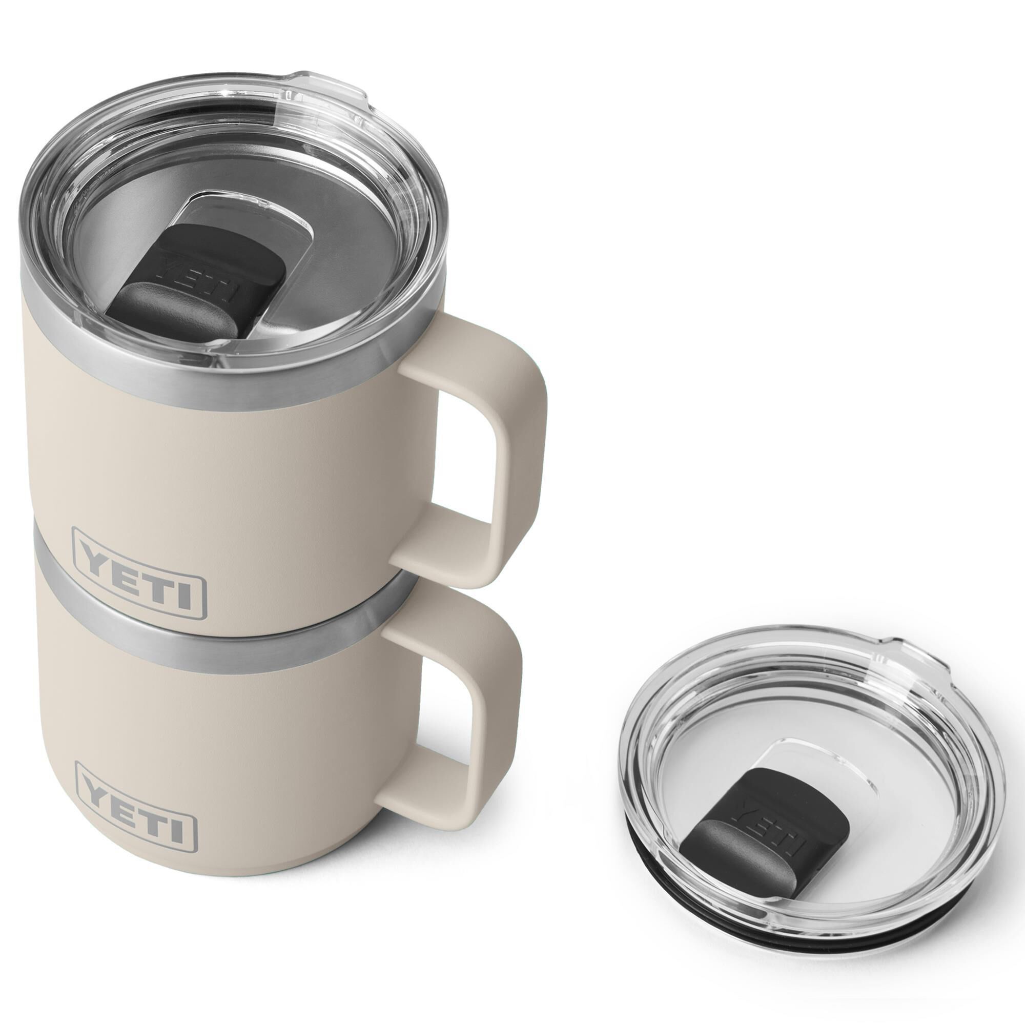 YETI Rambler 14 Oz CL Mug 2.0 with MagSlider Lid in Cape Taupe