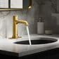Kohler Tone Touchless Bathroom Sink Faucet in Vibrant Brushed Moderne Brass, , large