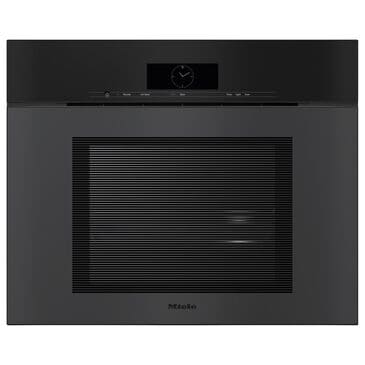 Miele 30" Combi Steam Single Electric Wall Oven in Obsidian Black Matte, , large