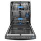 GE Profile 24" Built-In Dishwasher with 42d BA in Fingerprint Resistant Black Stainless, , large