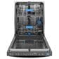 GE Profile 24" Built-In Dishwasher with 42d BA in Fingerprint Resistant Black Stainless, , large