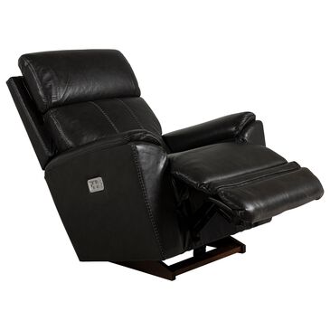 La-Z-Boy Talladega Power Rocking Recliner with Headrest and Lumbar in Shitake, , large
