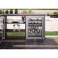 Perlick Signature 24" Outdoor Beverage Center with Left Hinge Glass Door in Stainless Steel, , large