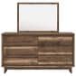 Ashley Chirason 3-Piece King Platform Bedroom Set in Brown, , large