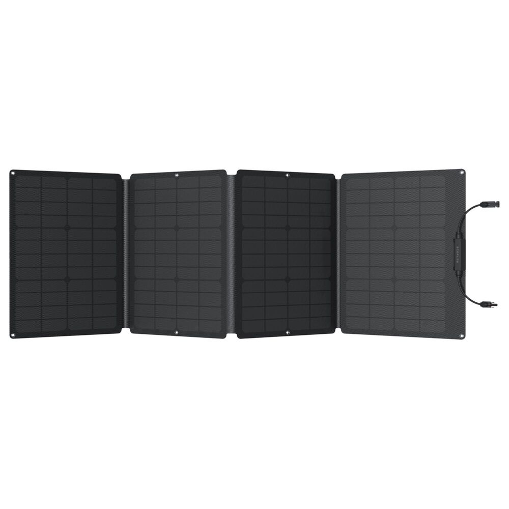 EcoFlow 110W Portable Solar Panel in Black, , large