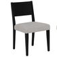 Linden Boulevard Cosgrove Upholstered Side Chair in Black, , large
