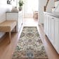 Dalyn Rug Company Silk Road Copper, Ivory, Gold, Brown, Blue, Aloe and Blush 2"3" x 7"6" Runner, , large