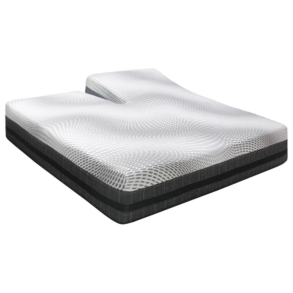Sleeptronic Majestic Hybrid Plush Flex Head Queen Mattress with Flex SH Flex Head Adjustable Base, , large