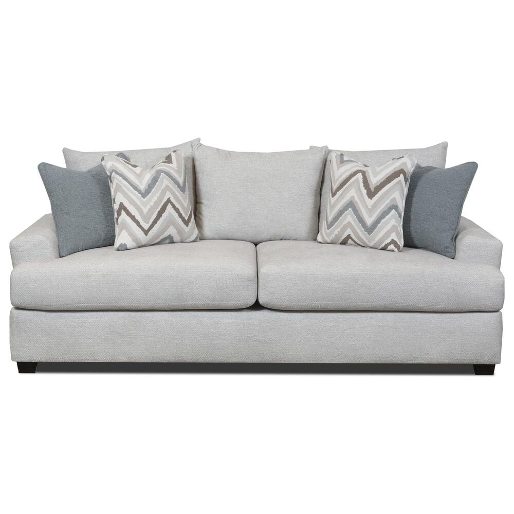 Fusion Furniture Stationary Sofa in Queenstown Pebble, , large