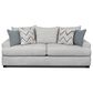 Fusion Furniture Stationary Sofa in Queenstown Pebble, , large