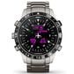 Garmin MARQ 2 Aviator AMOLED Smartwatch Grade 5 Titanium Bezel Case in Silver and Black, , large
