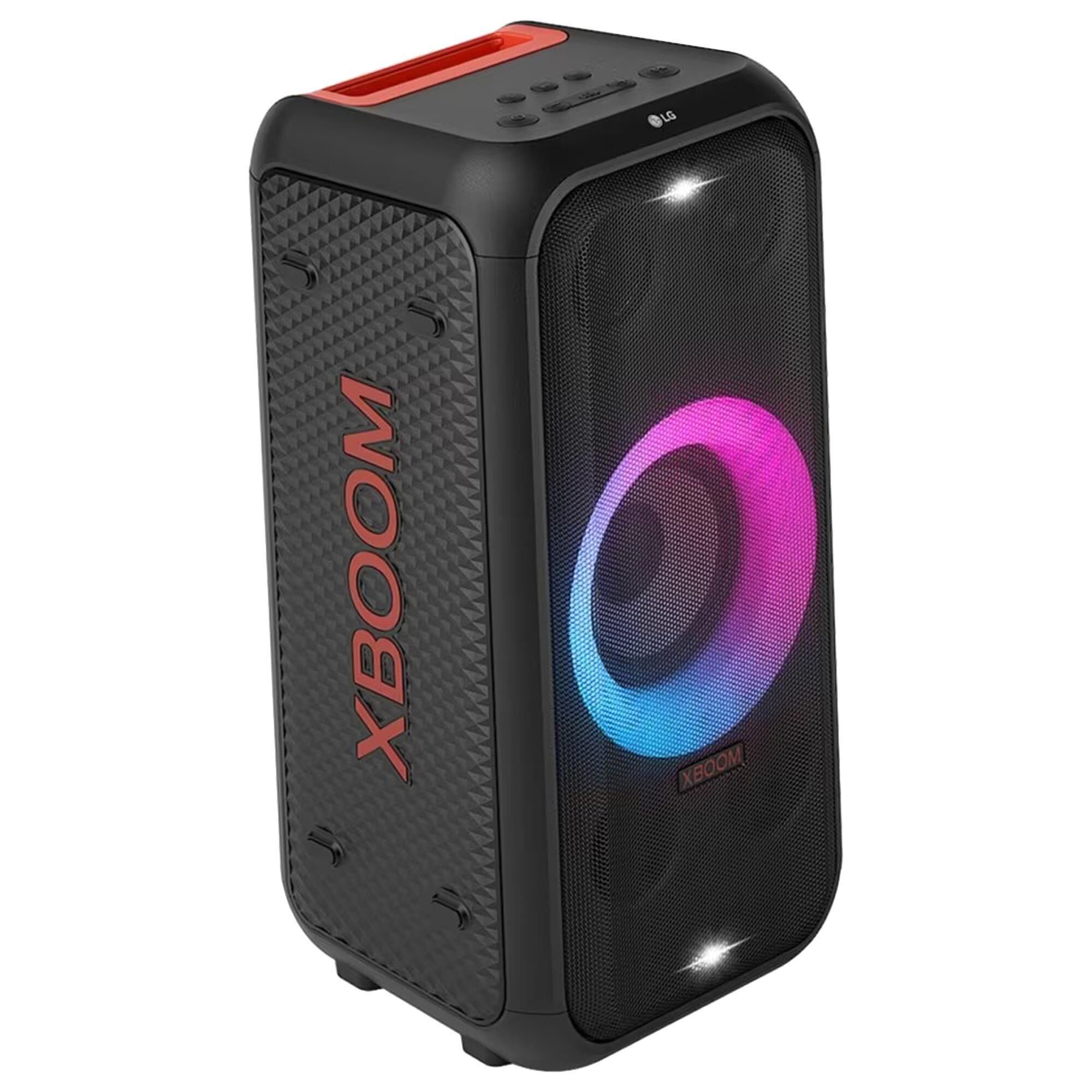 LG XBOOM Speaker with Multi Color Ring Lighting in Black
