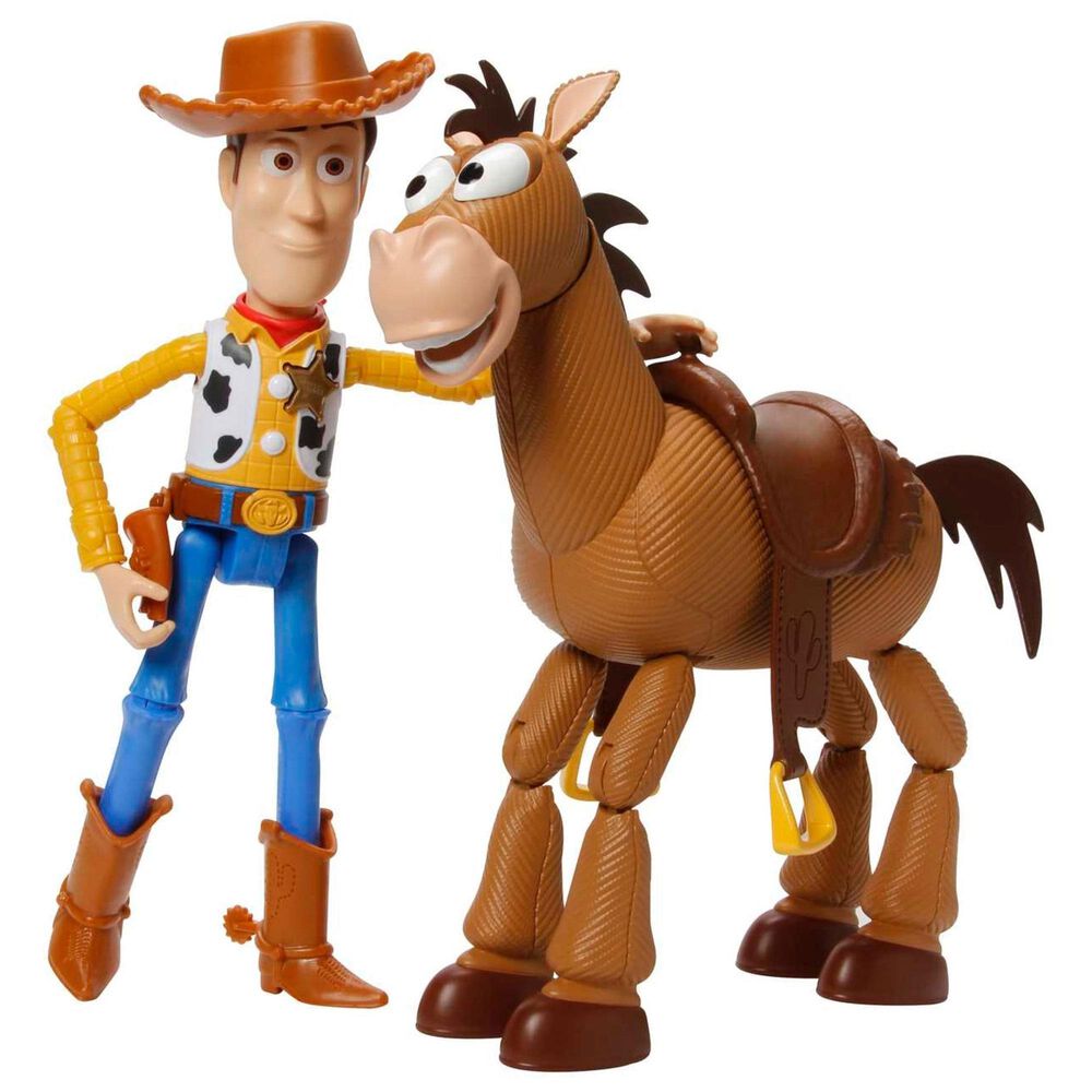 Disney Disney Pixar Toy Story 4 Woody and Bullseye Adventure Pack in Multicolor, , large