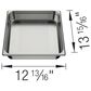 Blanco Inteos Large Colander in Stainless Steel, , large