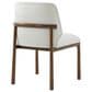 Theodore Alexander Kesden Side Chair with Halo Upholstered in Pyramid Brown, , large