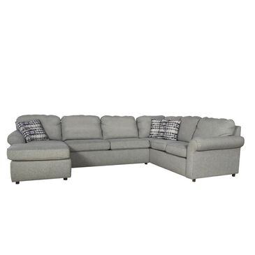 Ball Creek Designs Malibu 3-Piece U-Shaped Stationary Sectional in Brentwood Pepper, , large