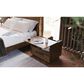 BDI Kava 28" 1-Drawer Nightstand in Natural Walnut with Outlets and USB Ports, , large