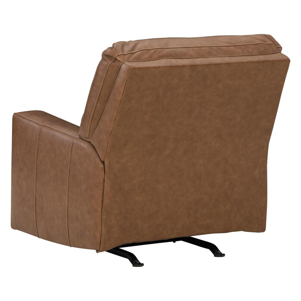 Ashley Bolsena 3-Piece Stationary Living Room Set with Rocker Recliner in Caramel, , large