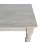 International Concepts Modern Farmhouse Casual Dining Table in Unfinished, , large