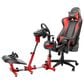 Arozzi Velocita Universal Racing Simulator Stand, Compatible with Most Simulator Setups, Collapsible, Portable - Red, , large