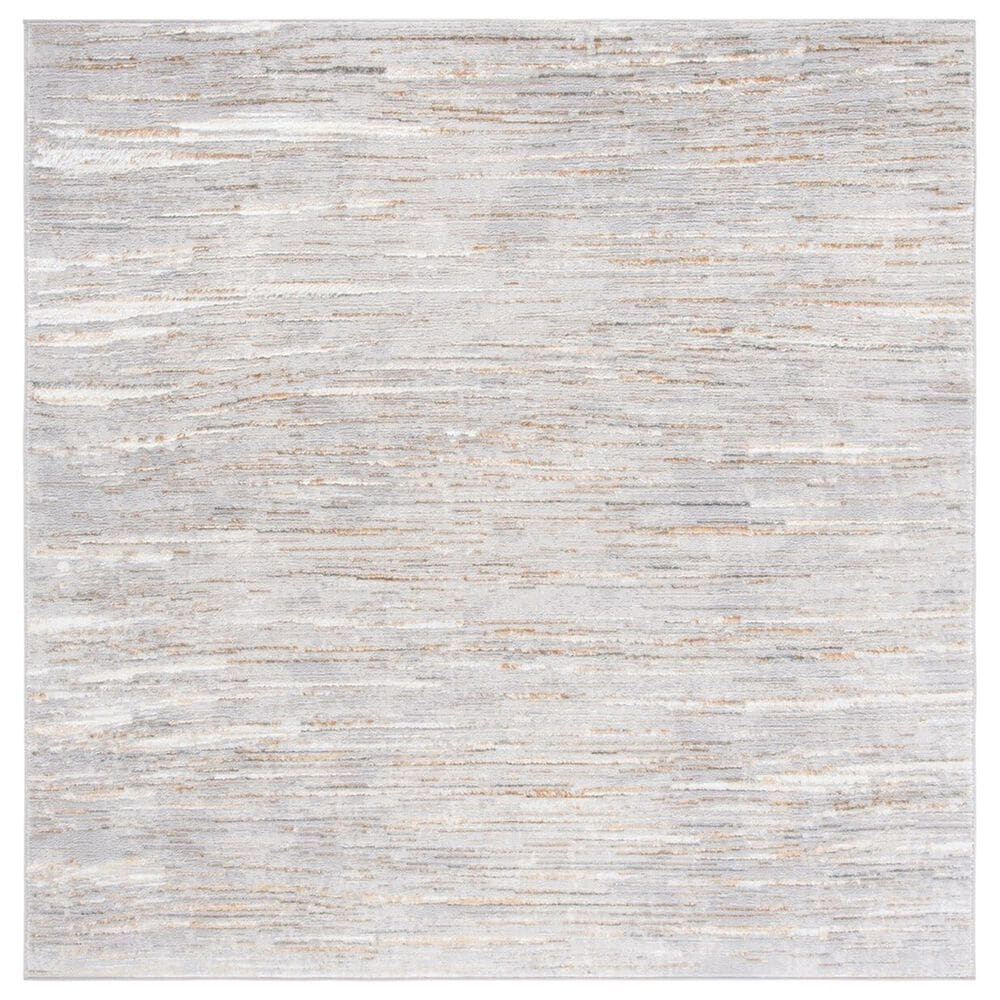 Safavieh Orchard ORC668 6"7" Square Grey and Gold Area Rug, , large