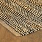 L&R Resources Natural Fiber 7"9" x 9"9" Gray Area Rug, , large