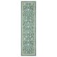 ROW by Oriental Weavers Addison Green and Teal 2" x 7" Runner, , large