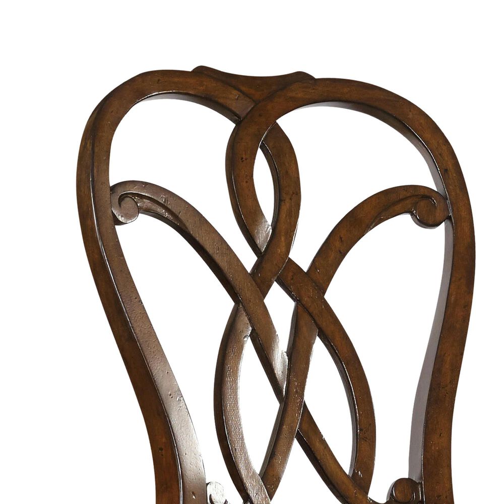 Hooker Furniture Leesburg Side Chair in Mahogany &#40;Set of 2&#41;, , large