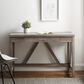 Walker Edison 46" A-Frame Computer Desk in Grey Wash, , large