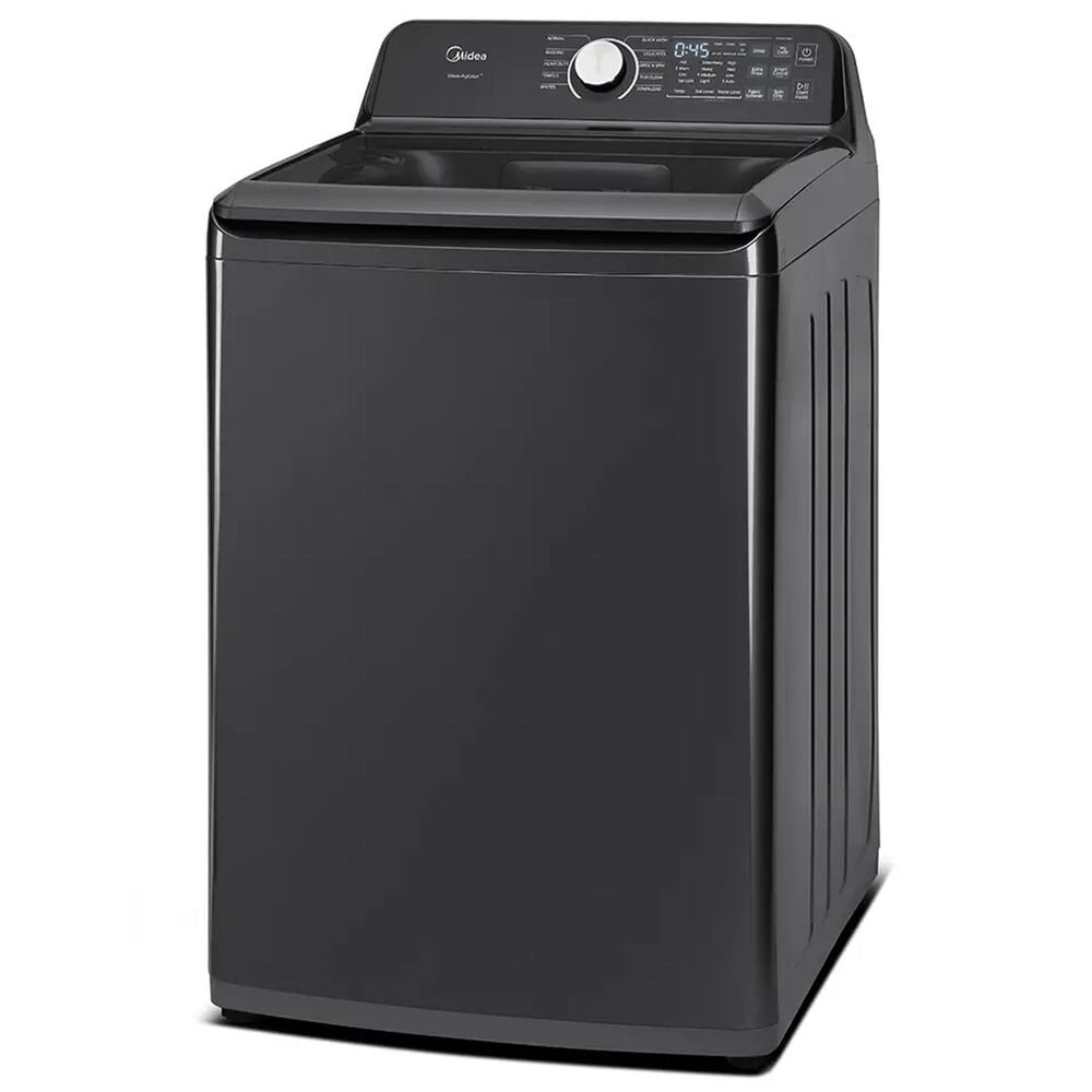 Midea 4.4 Cu Ft Smart Top Load Washer in Metallic Grey, , large