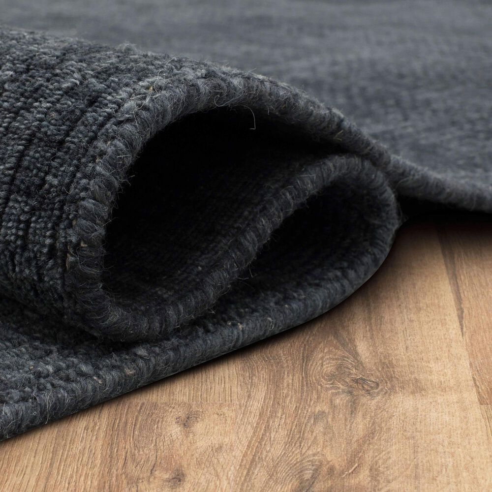 Karastan Gemini 8&#39; x 10&#39; Charcoal Area Rug, , large