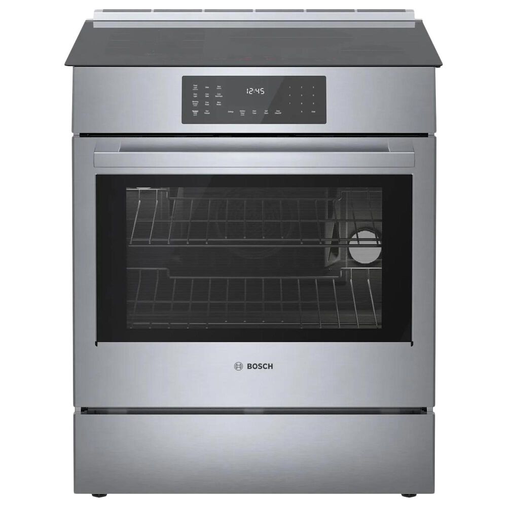 Bosch Benchmark 30" Slide-in Electric Induction Range in Stainless Steel, , large