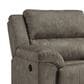 Ashley Laresview Manual Zero Wall Wide Seat Recliner in Fossil, , large