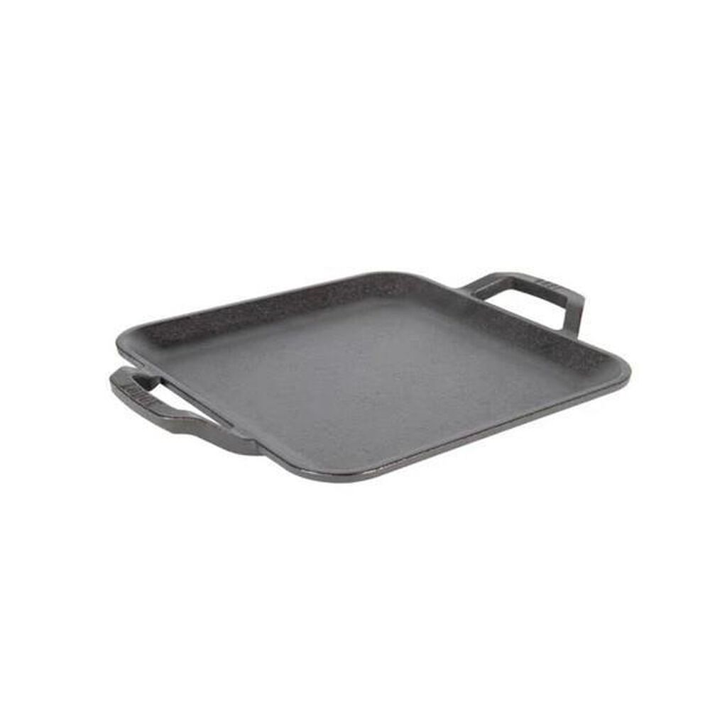 Lodge Chefs 11" Square Griddle in Black, , large