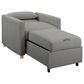 Lifestyle Solutions Conley Convertible Chair in Grey, , large
