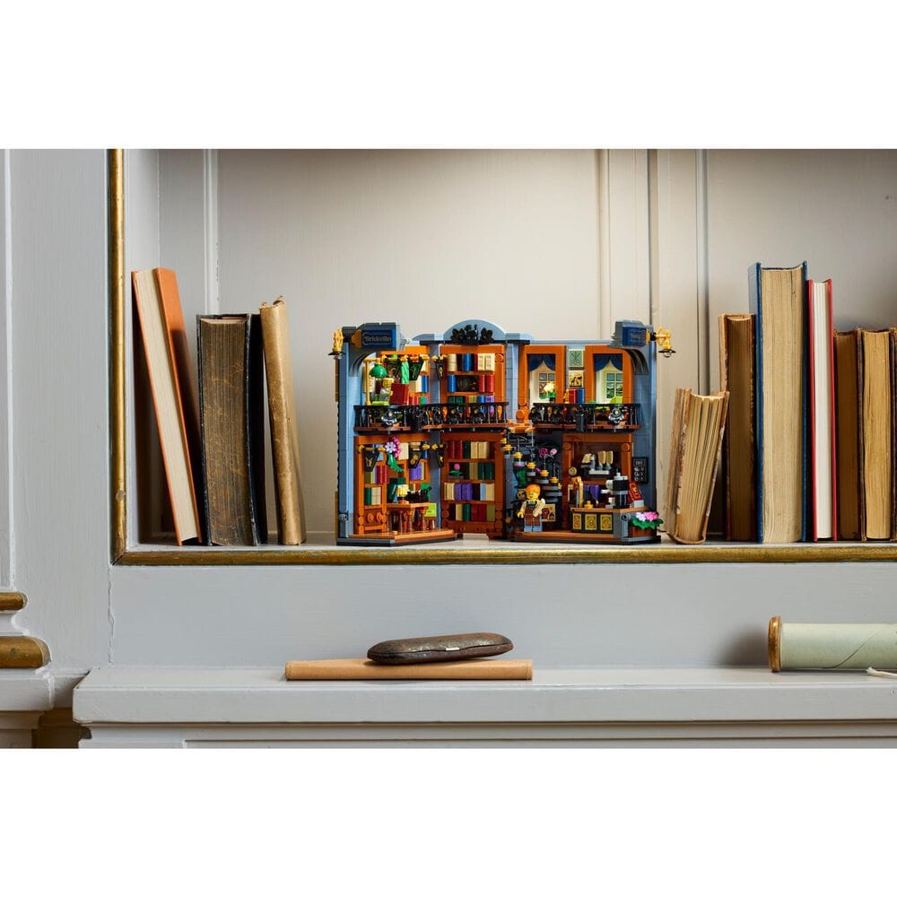 LEGO Icons Bookstore Book Nook Building Set, , large