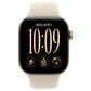 Apple Watch Series 12 (GPS) 42mm Light Gold Aluminum Case with Sand Sport Band - S/M, , large