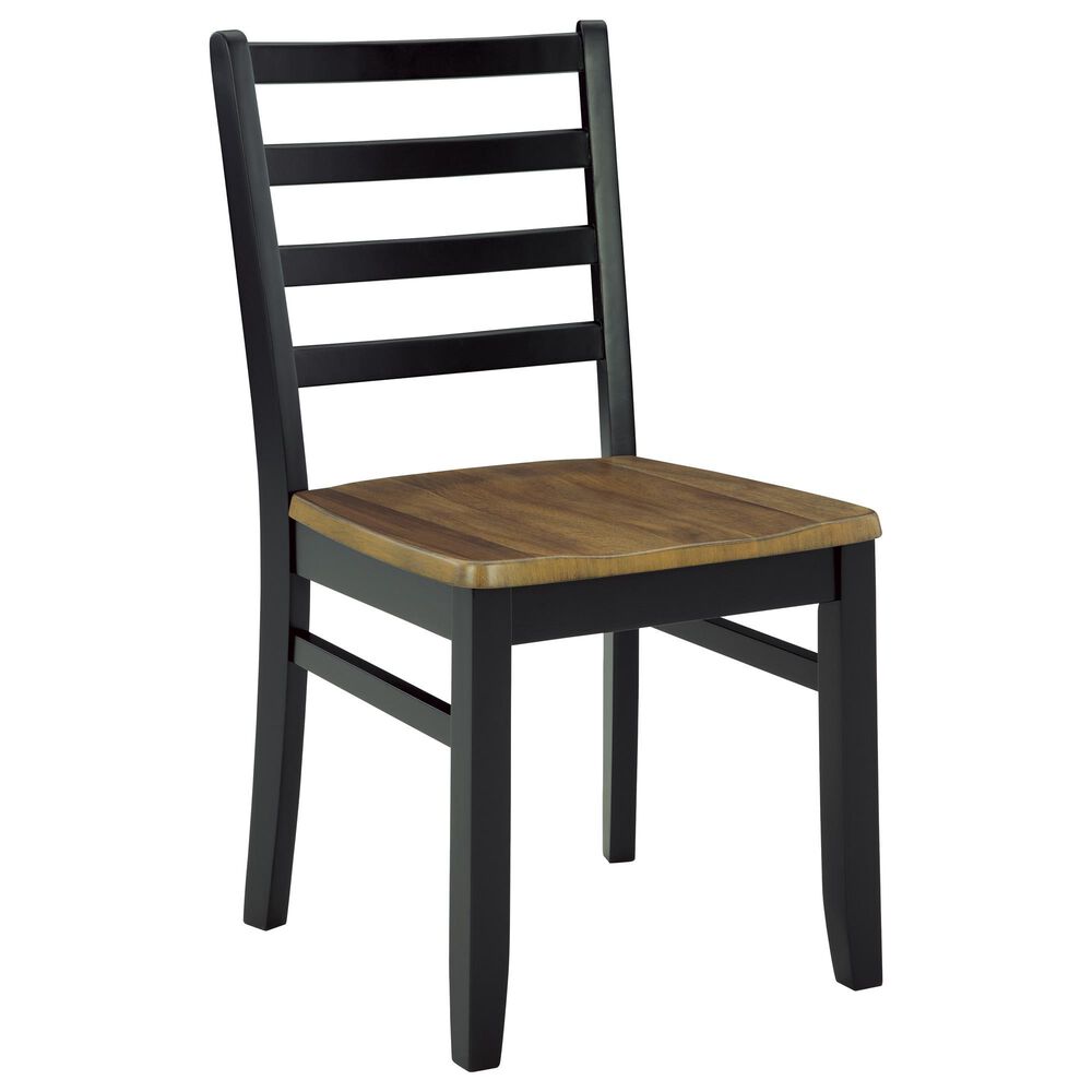 Ashley Blondon 5-Piece Round Dining Set in Brown and Black, , large