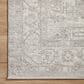 Loloi II Odette 11"2" x 15"7" Silver and Ivory Area Rug, , large