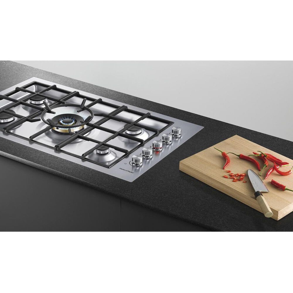 LG 36 in. Recessed Gas Cooktop in Stainless Steel w/5 Burners