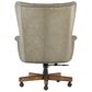Hooker Furniture Issey Executive Swivel Tilt Chair in Bisque and Mahogany Finish, , large