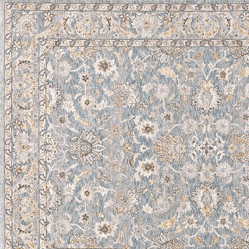 Oriental Weavers Maharaja Nepal 70E 7&#39;10&quot; x 10&#39;10&quot; Blue and Ivory Area Rug, , large