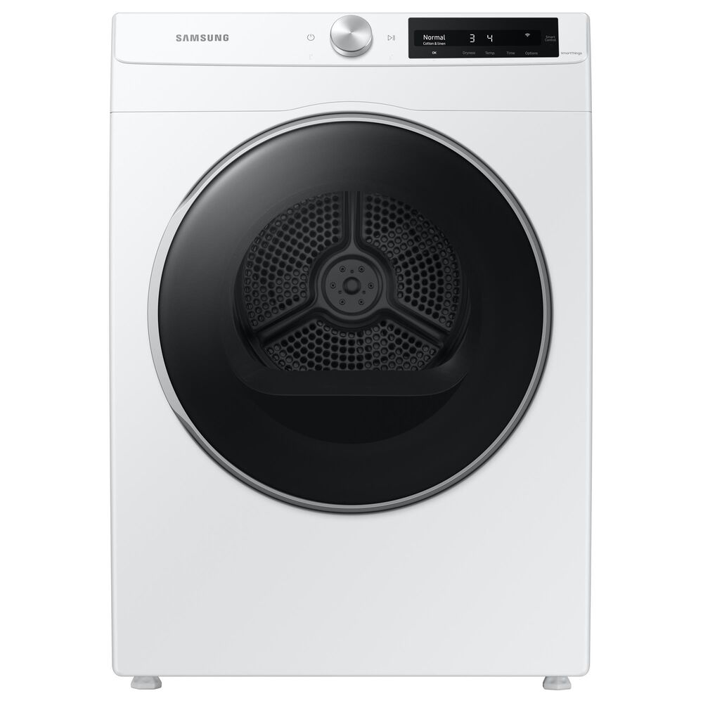 Samsung 4.0 Cu. Ft. Smart Front Load Electric Dryer in White, , large