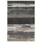37B Trevi TV8 8" x 10" Black Area Rug, , large