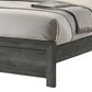 Crown Mark Valor Full Panel Bed in Grey, , large