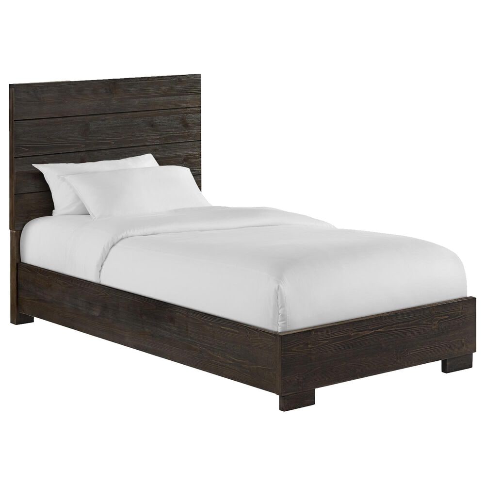 Eastern Shore Bello Twin Bed in Cocoa Brown, , large
