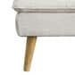 Lifestyle Solutions Tatum Convertible Sofa with Cream Cushion in Brown, , large